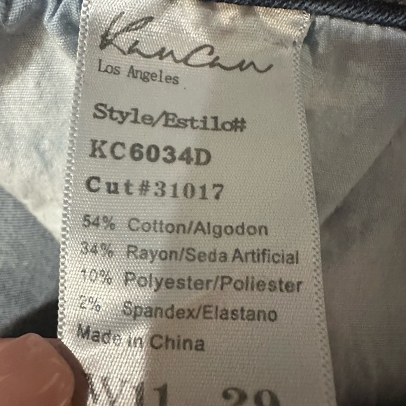 Kancan Women's Dark Blue Skinny JeansSize 11 - Picture 4 of 6